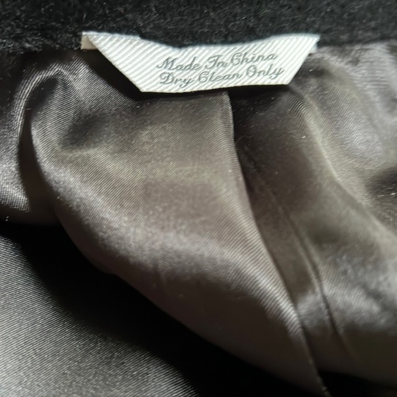 Black Camel Hair Sports Coat Blazer 46L - Closet Staple - Excellent Condition - Picture 10 of 10